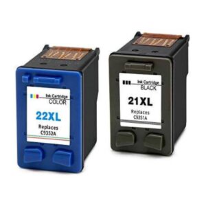 Cartuse imprimanta HP 21XL si HP 22XL - set compatibil - color