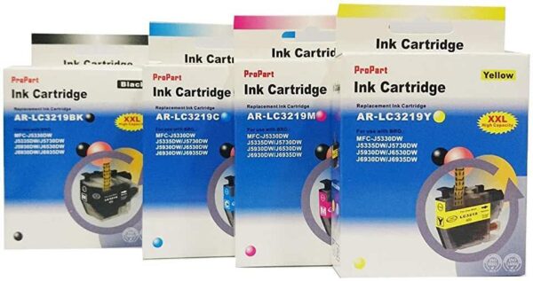 Set 4 cartuse compatibile Brother LC-3219XL, Black, Cyan, Magenta, Yellow