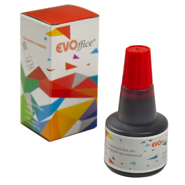Tus stampila 30 ml- culoare rosie