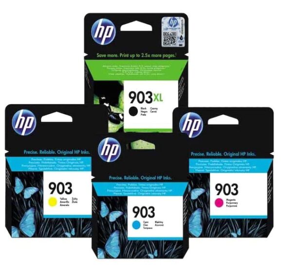 Set cartuse HP 903XL Negru, HP 903 Color