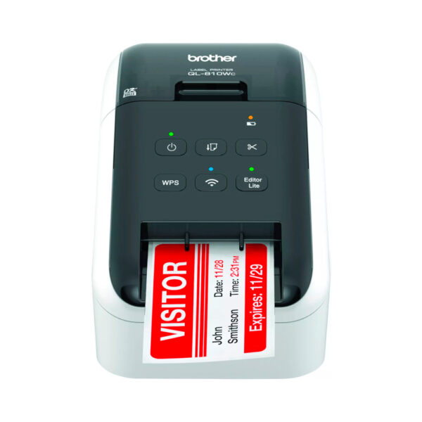 Imprimanta etichete Brother QL-810Wc USB, Wi-Fi, auto-cutter